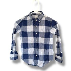 Boys Plaid Button Down Shirt